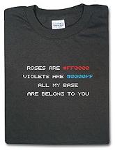 Valentine's Day: Geek Love Poem T-shirt